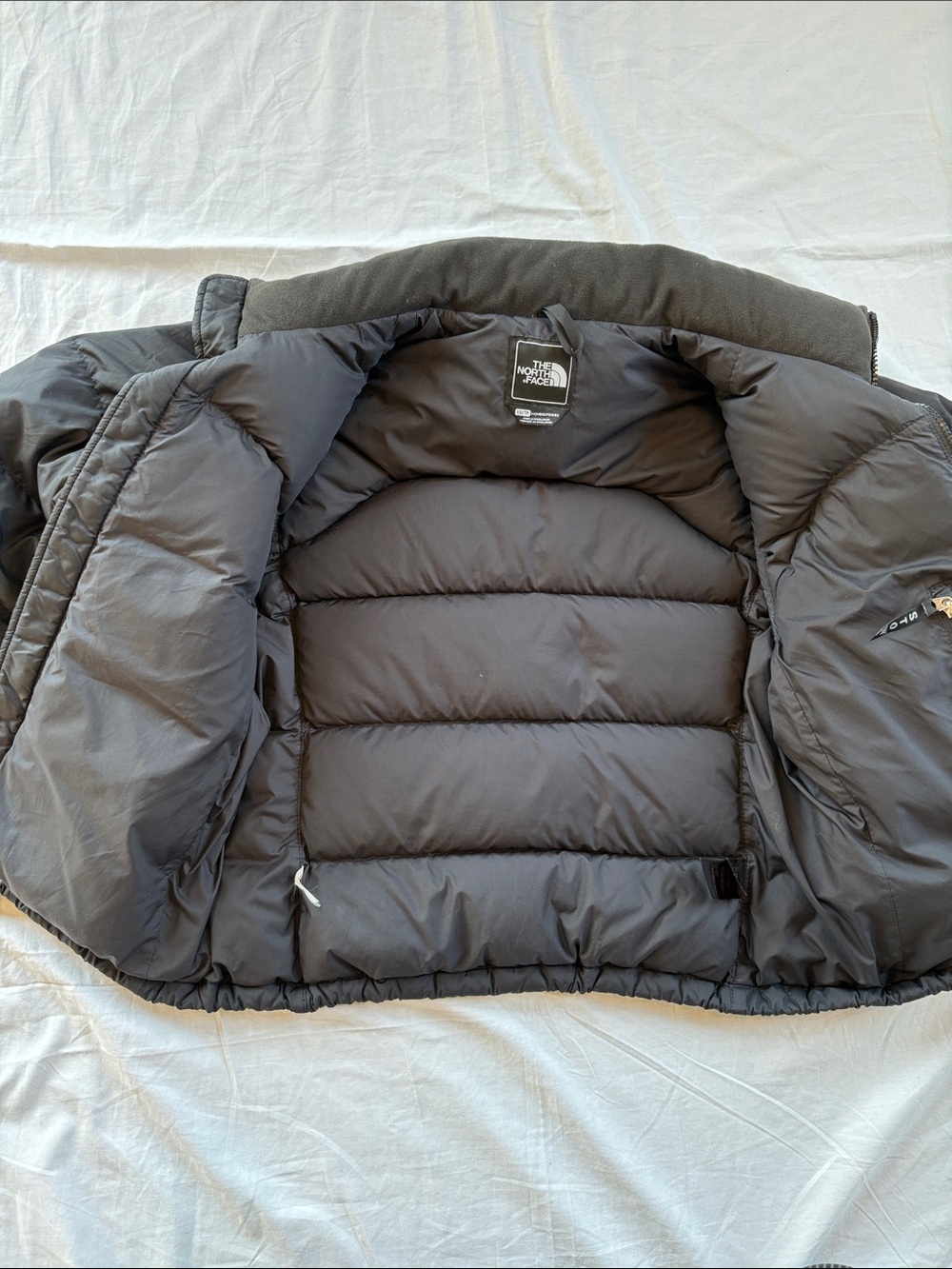 North Face Nuptse Black Insulated 700 Down Jacket Women’s XS - Picture 7 of 16